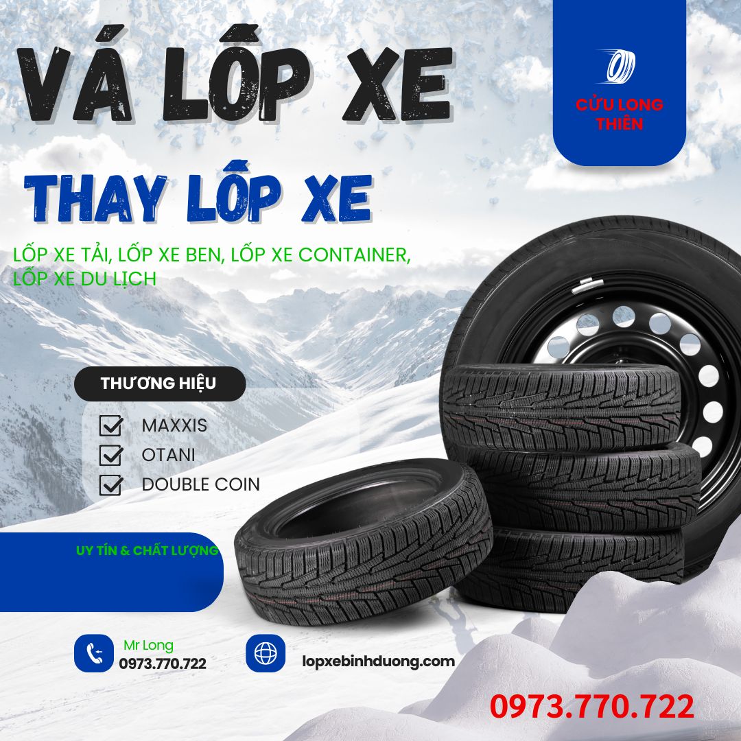 LỐP XE TẢI BÌNH DƯƠNG - ĐỊA CHỈ UY TÍN - CỬU LONG THIÊN